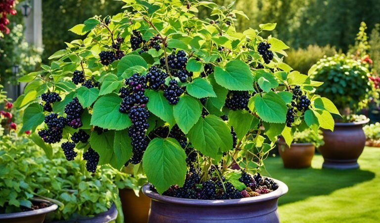 Growing Blackberries in Pots