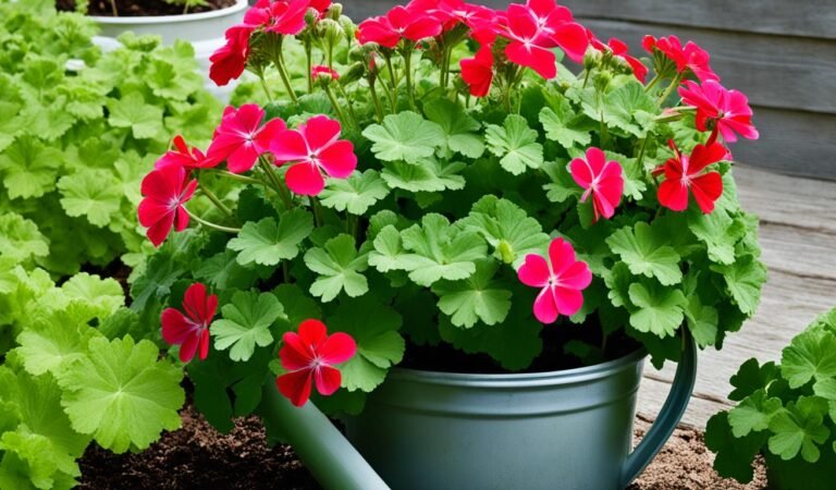 How to Keep Geraniums Blooming